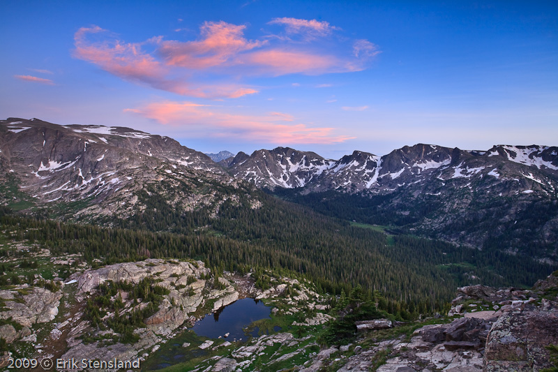 paradise, valley, sunset, colorful, photo